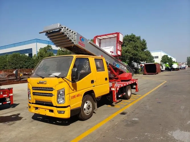 庐山附近云梯车出租 砂石搬运